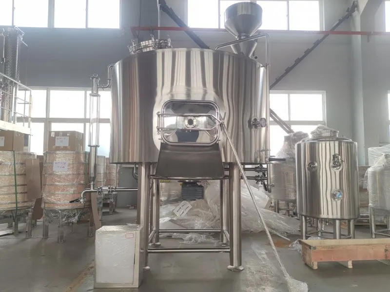 completion order 20BBL Mash Tun with control panel 4 completion order 20BBL Mash Tun with control panel 4